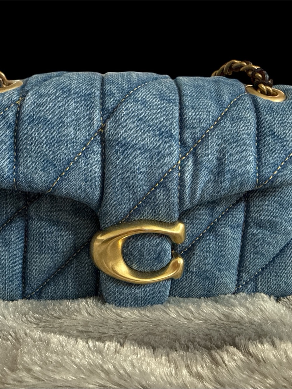 Coach Denim Tabby 20